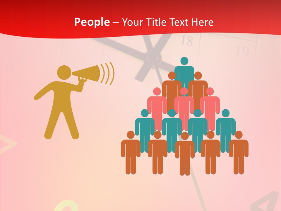 Love Ymbol Hand PowerPoint Template