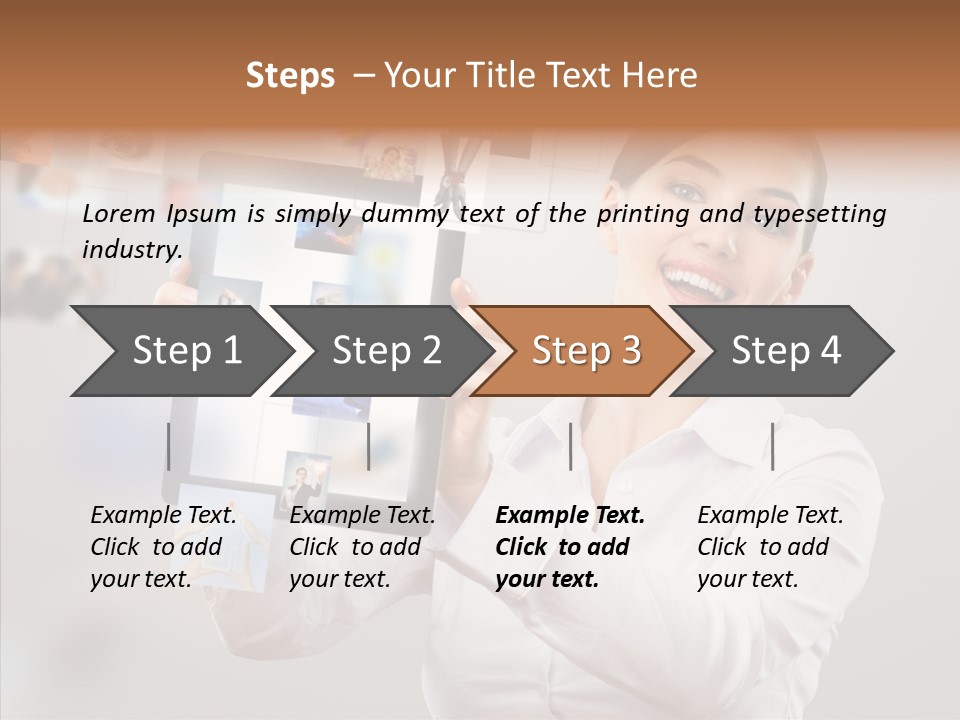 Chat Human Web PowerPoint Template