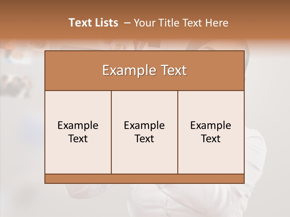 Chat Human Web PowerPoint Template