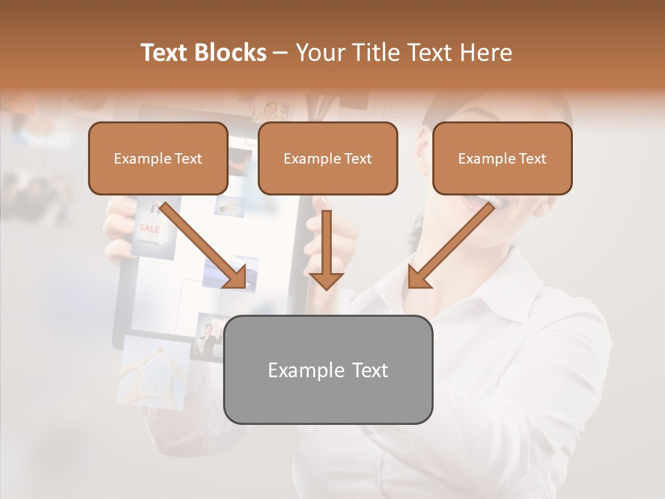 Chat Human Web PowerPoint Template