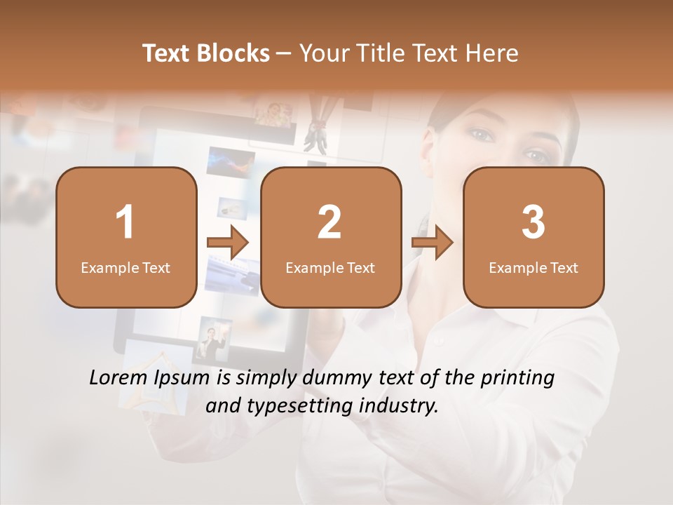 Chat Human Web PowerPoint Template