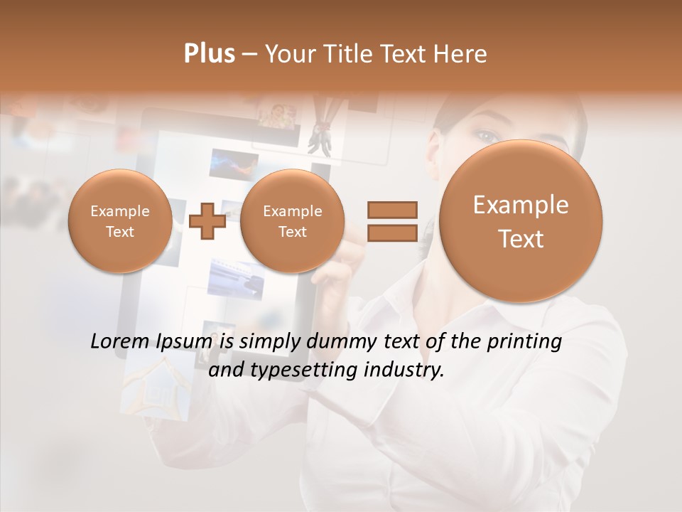 Chat Human Web PowerPoint Template