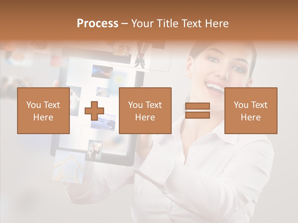 Chat Human Web PowerPoint Template