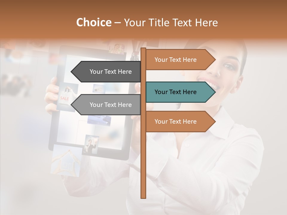 Chat Human Web PowerPoint Template