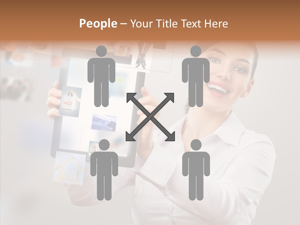 Chat Human Web PowerPoint Template