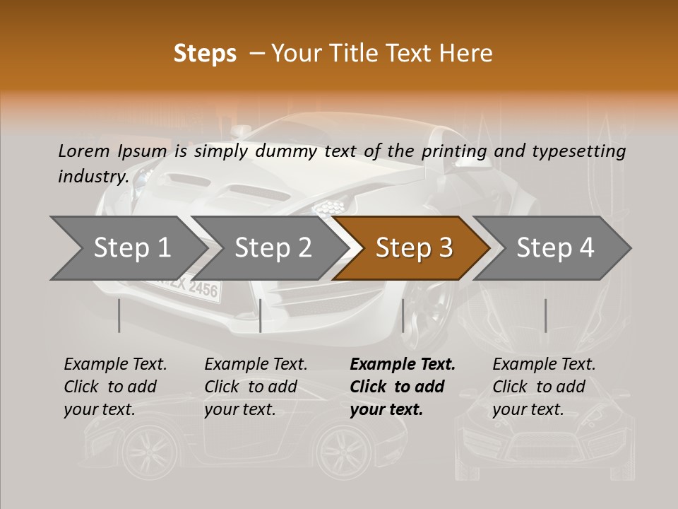 Design Sports Transport PowerPoint Template