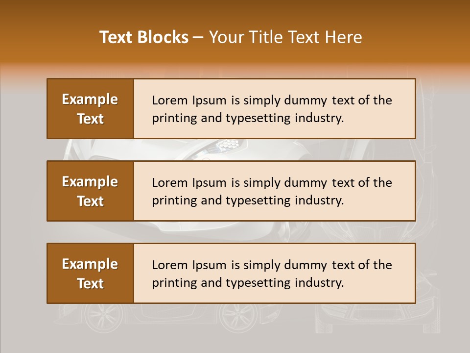 Design Sports Transport PowerPoint Template
