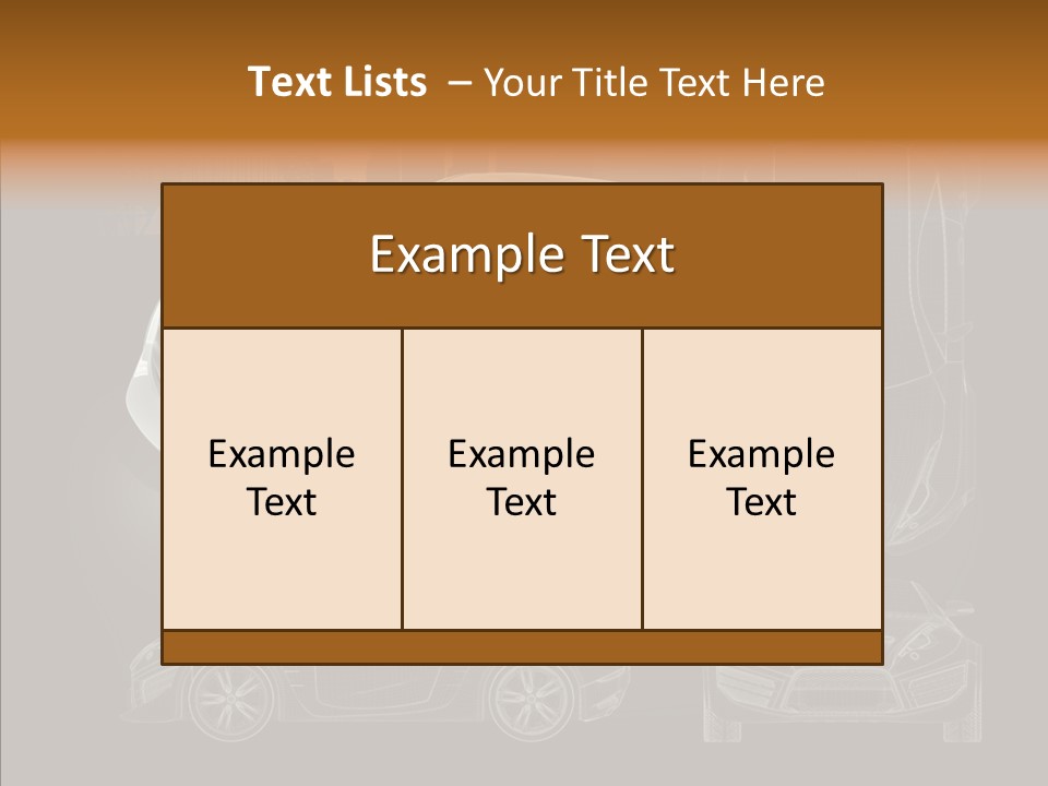 Design Sports Transport PowerPoint Template