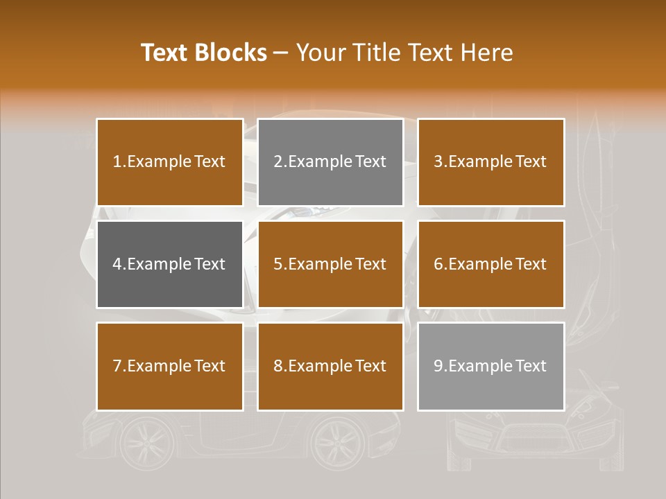 Design Sports Transport PowerPoint Template