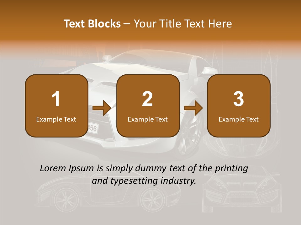 Design Sports Transport PowerPoint Template