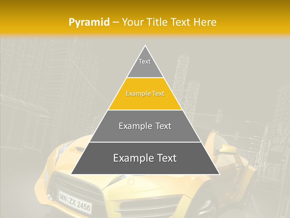 Vehicle Urban Wire PowerPoint Template