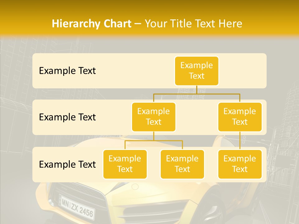 Vehicle Urban Wire PowerPoint Template