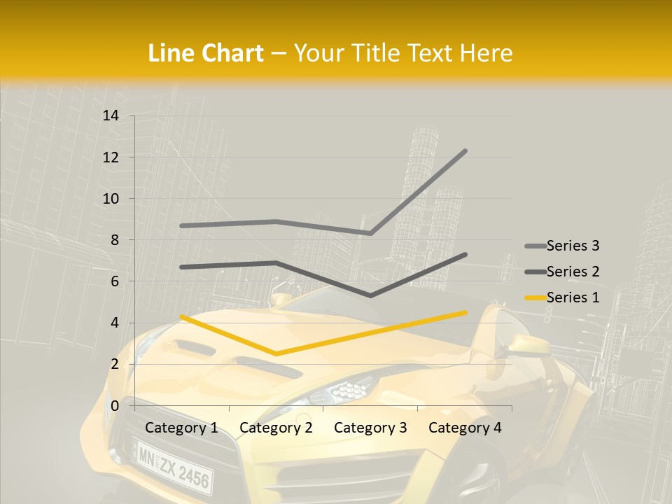 Vehicle Urban Wire PowerPoint Template