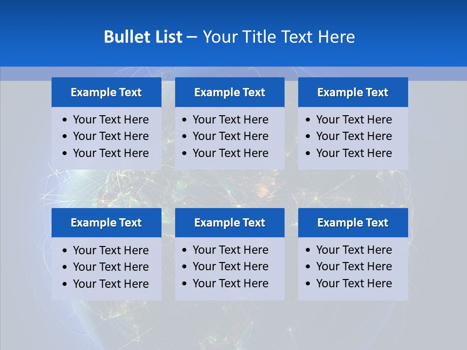 Transfer Continent Aircraft PowerPoint Template