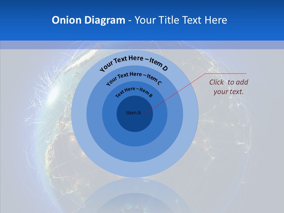 Transfer Continent Aircraft PowerPoint Template