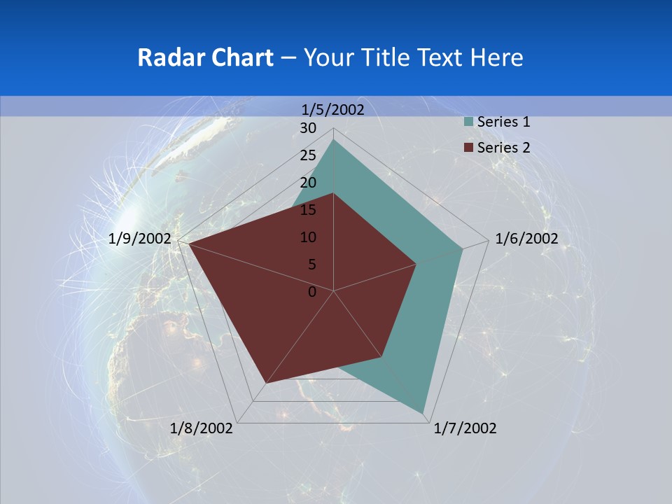 Transfer Continent Aircraft PowerPoint Template