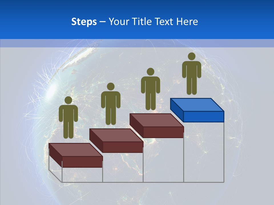 Transfer Continent Aircraft PowerPoint Template