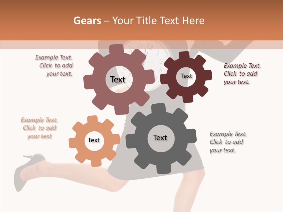 Concept Office Stress PowerPoint Template