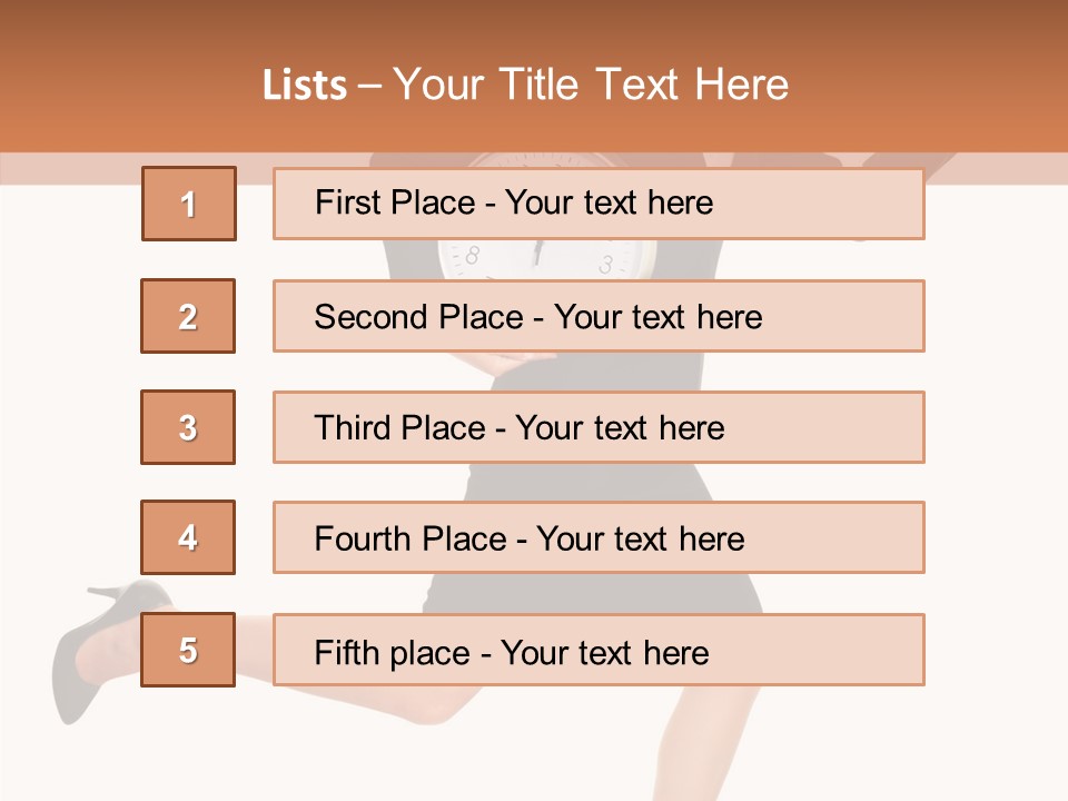 Concept Office Stress PowerPoint Template