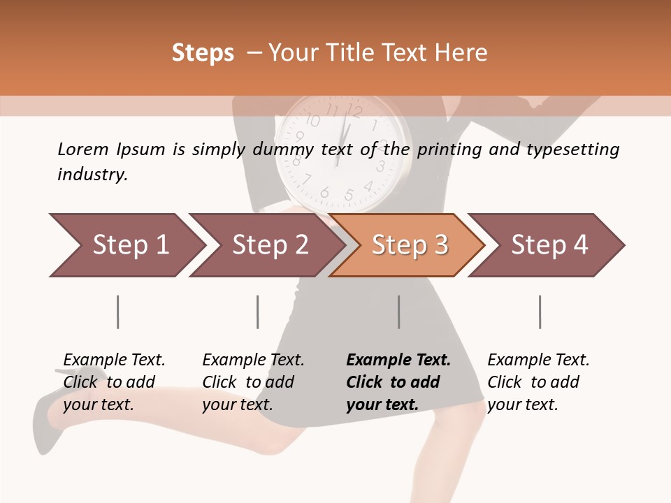 Concept Office Stress PowerPoint Template