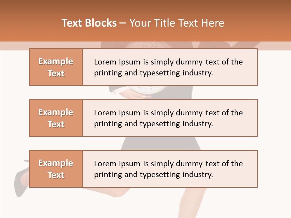 Concept Office Stress PowerPoint Template
