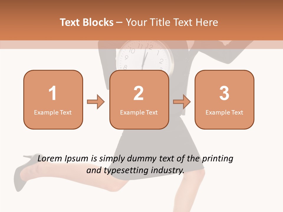 Concept Office Stress PowerPoint Template