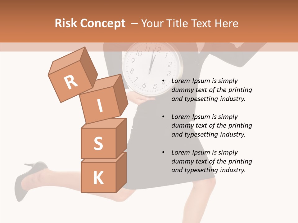 Concept Office Stress PowerPoint Template