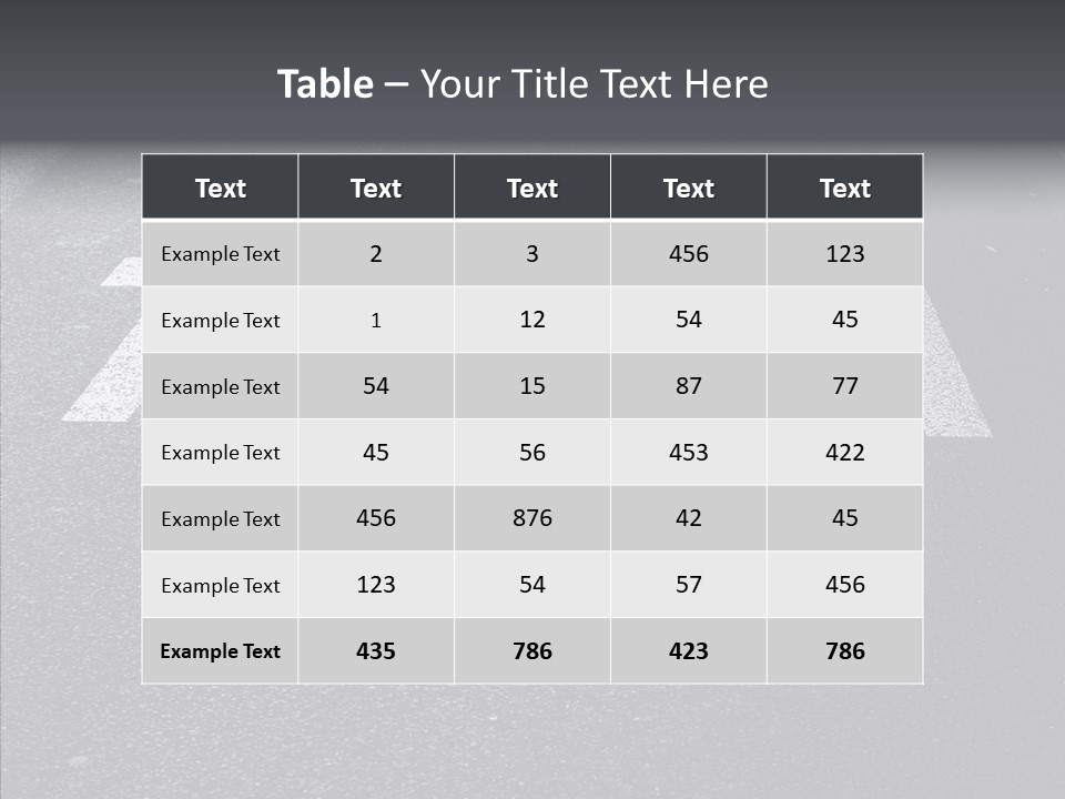 Street Service Idea PowerPoint Template