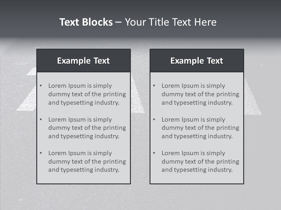 Street Service Idea PowerPoint Template