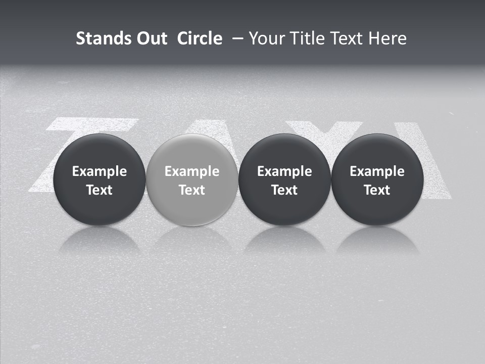 Street Service Idea PowerPoint Template