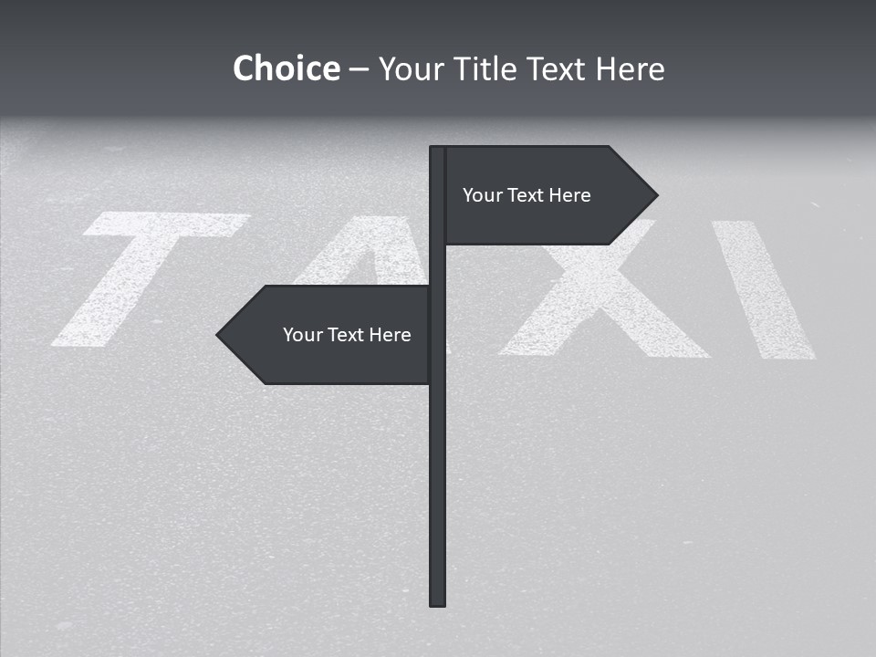 Street Service Idea PowerPoint Template