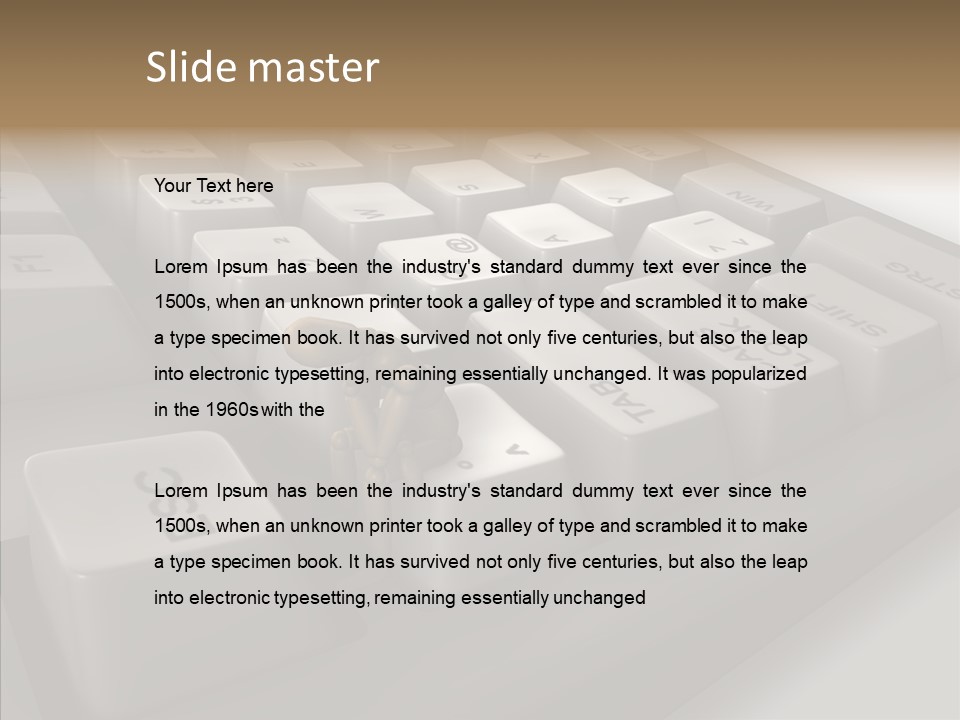 Together Figure Corporate PowerPoint Template