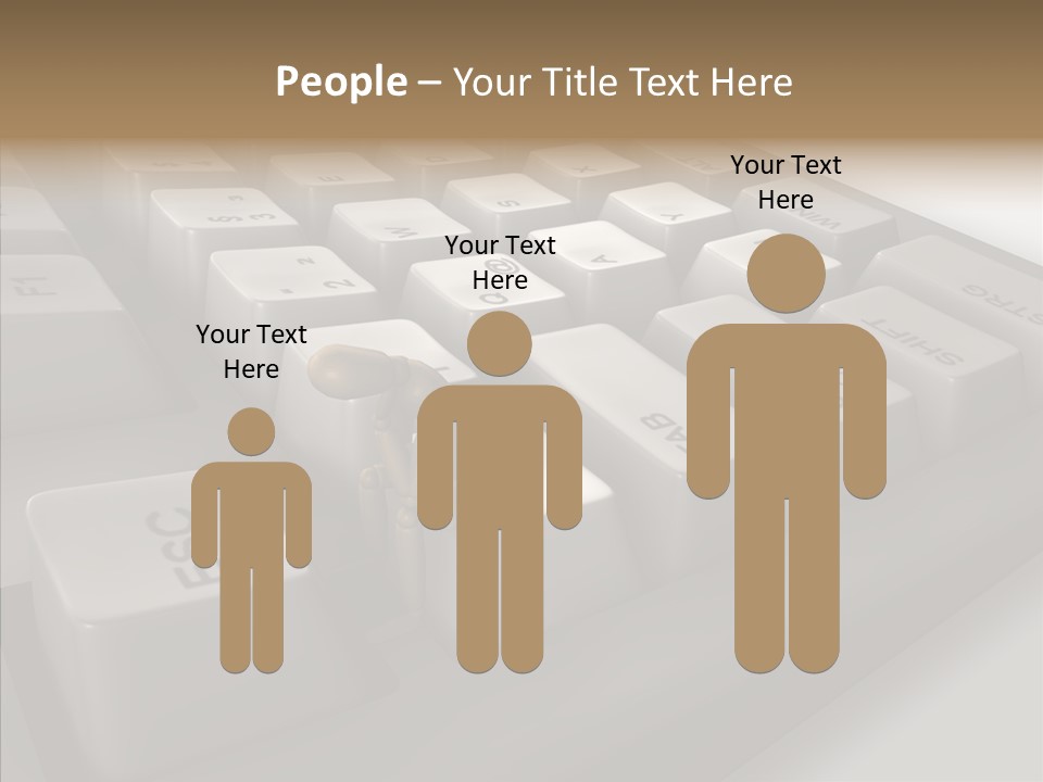 Together Figure Corporate PowerPoint Template