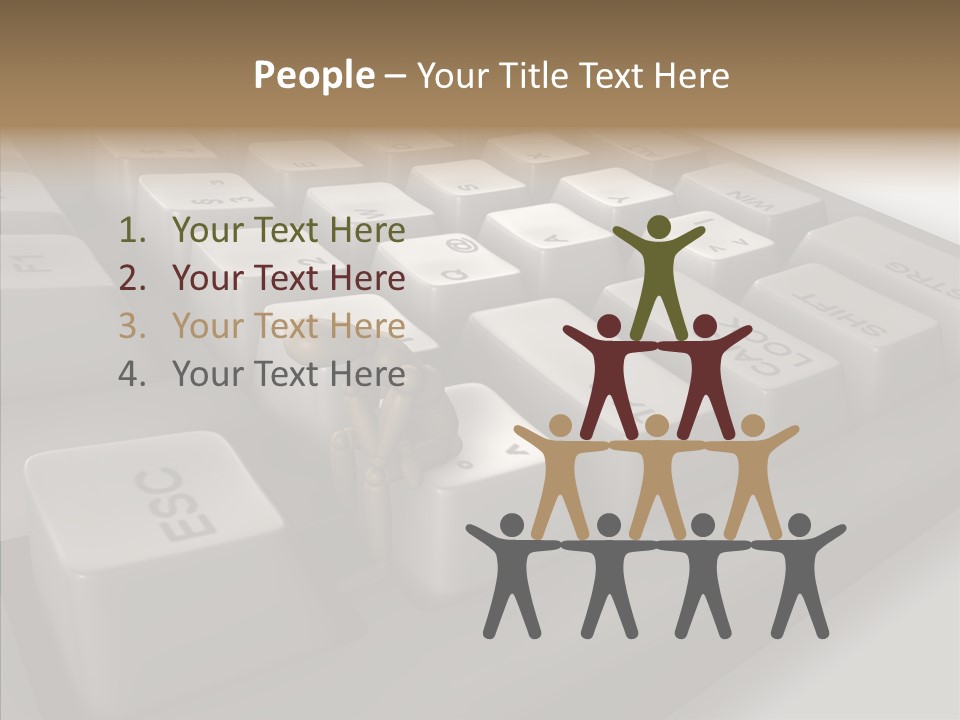 Together Figure Corporate PowerPoint Template