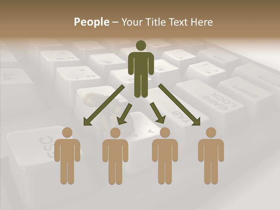 Together Figure Corporate PowerPoint Template