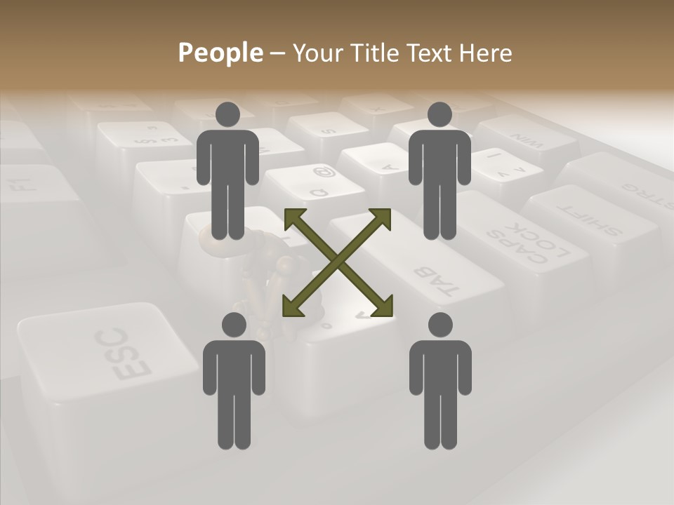 Together Figure Corporate PowerPoint Template