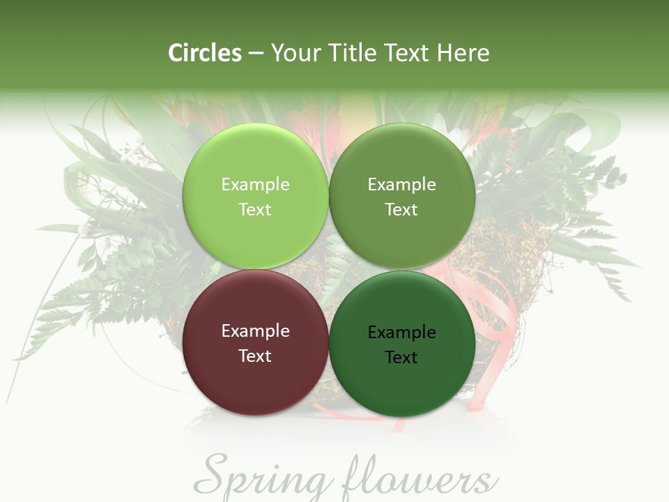 Nature Bright Petal PowerPoint Template