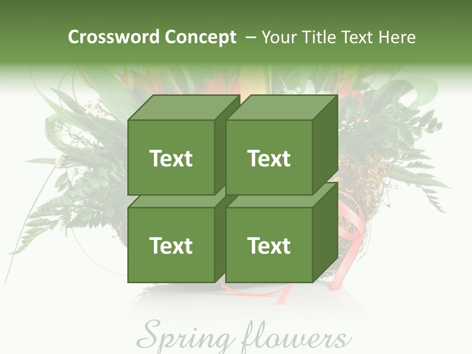 Nature Bright Petal PowerPoint Template