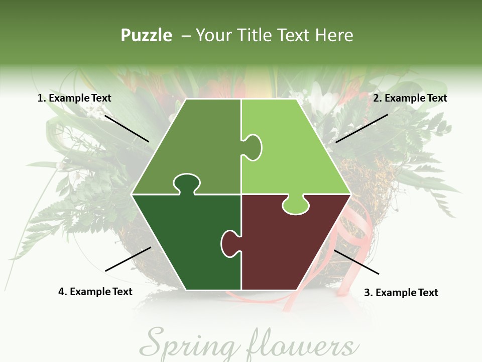 Nature Bright Petal PowerPoint Template