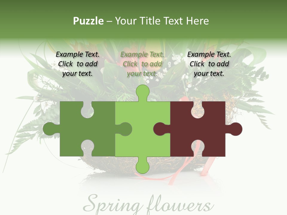 Nature Bright Petal PowerPoint Template