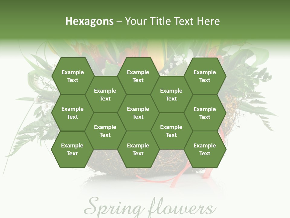 Nature Bright Petal PowerPoint Template