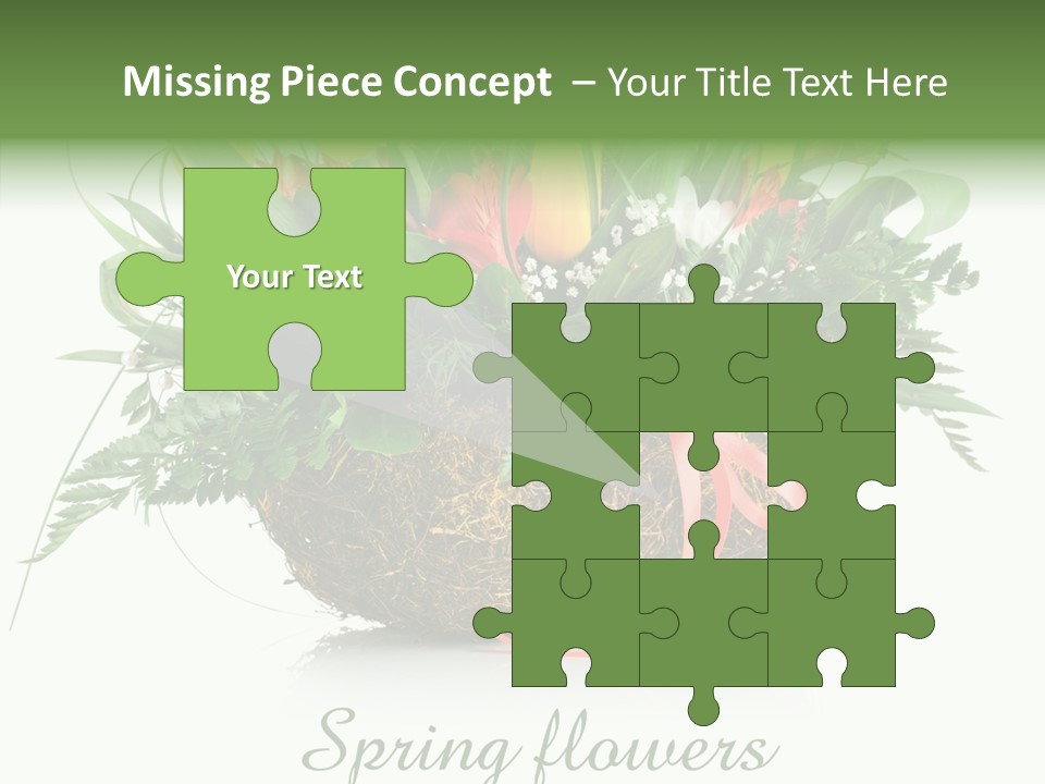 Nature Bright Petal PowerPoint Template