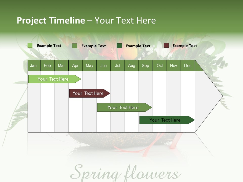 Nature Bright Petal PowerPoint Template