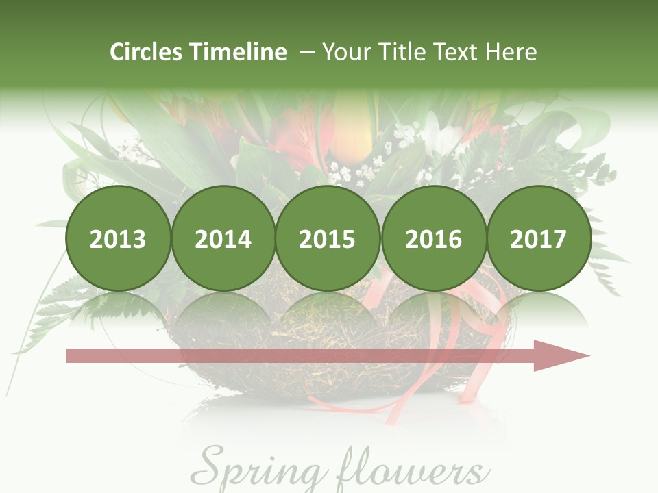 Nature Bright Petal PowerPoint Template