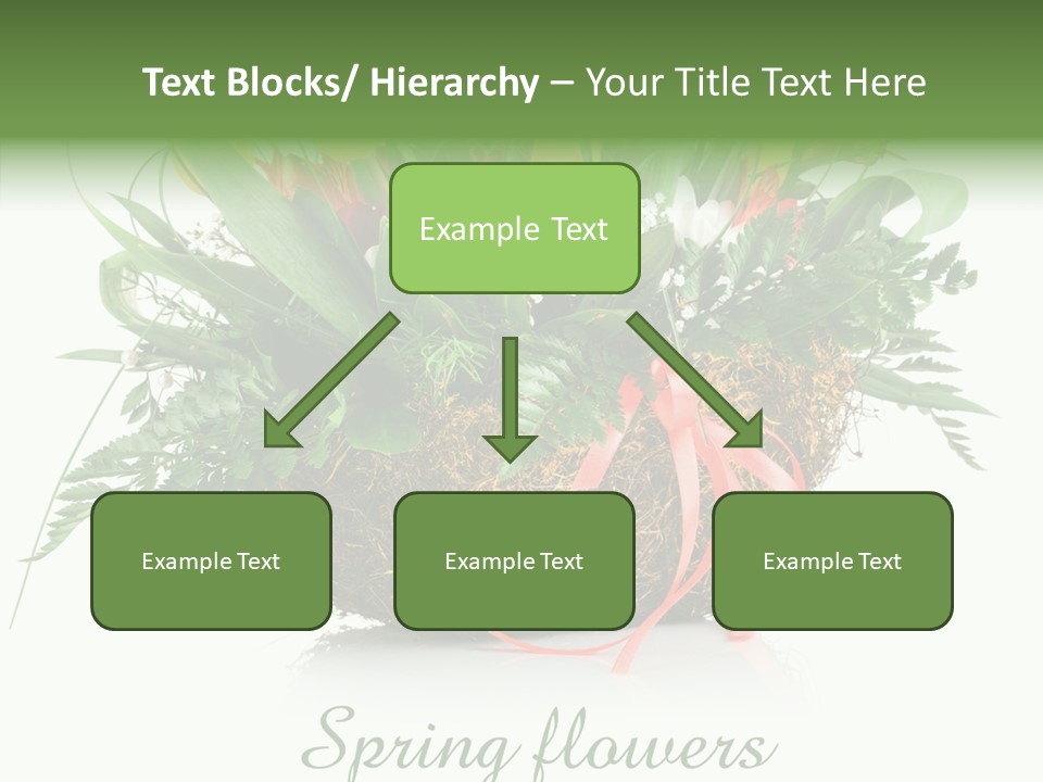 Nature Bright Petal PowerPoint Template