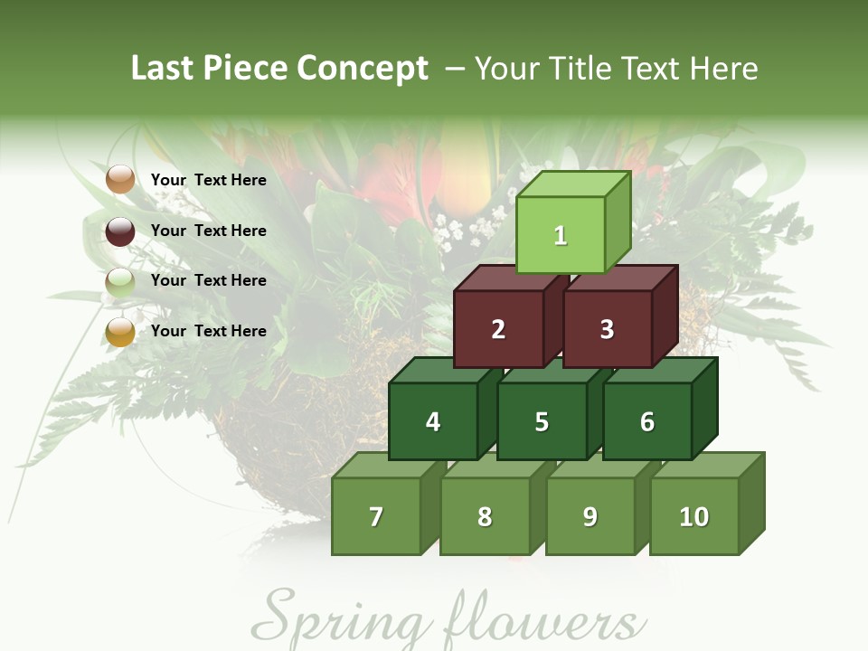 Nature Bright Petal PowerPoint Template