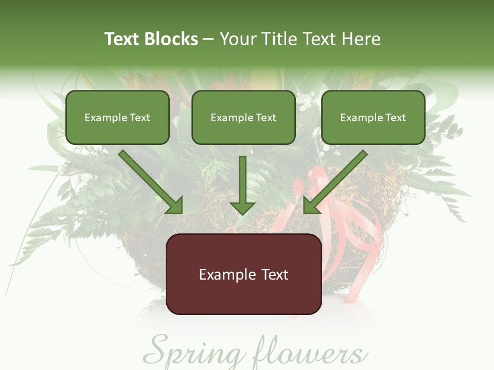 Nature Bright Petal PowerPoint Template