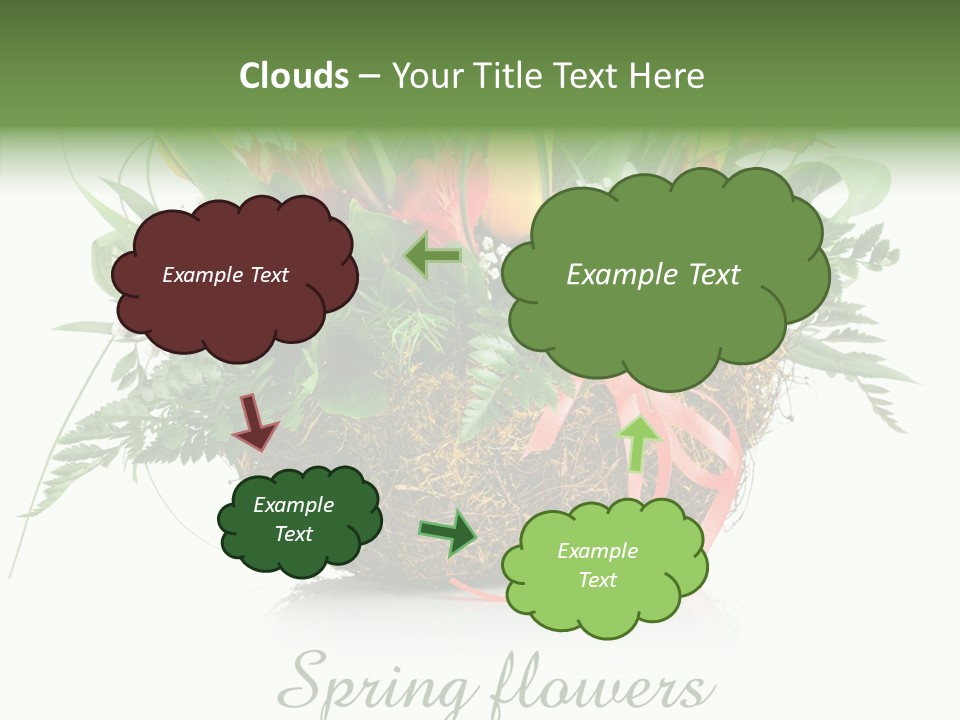 Nature Bright Petal PowerPoint Template