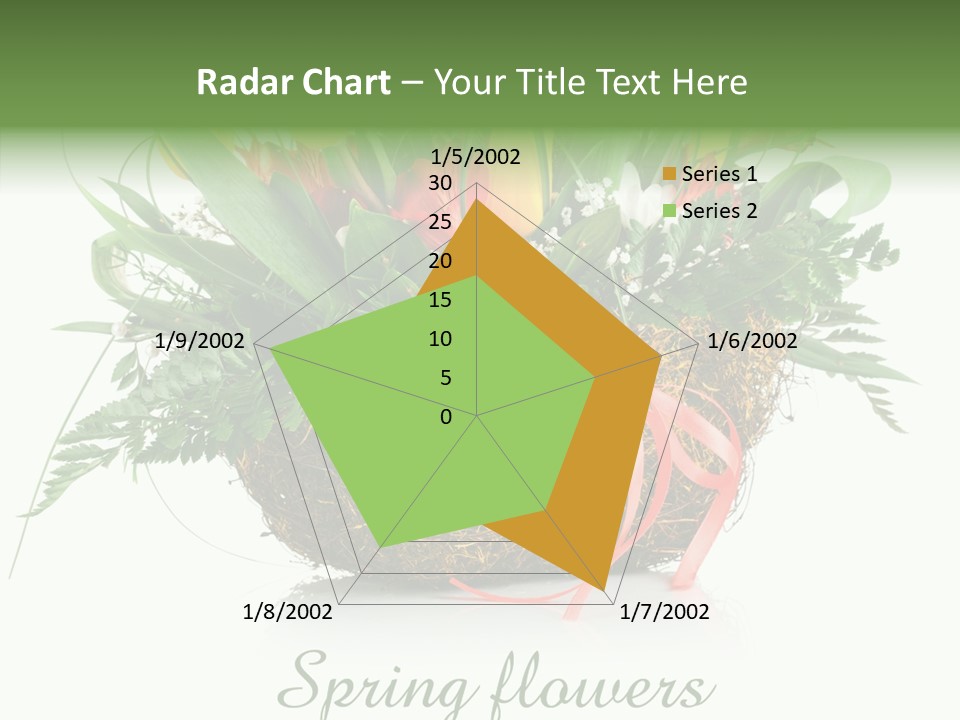 Nature Bright Petal PowerPoint Template