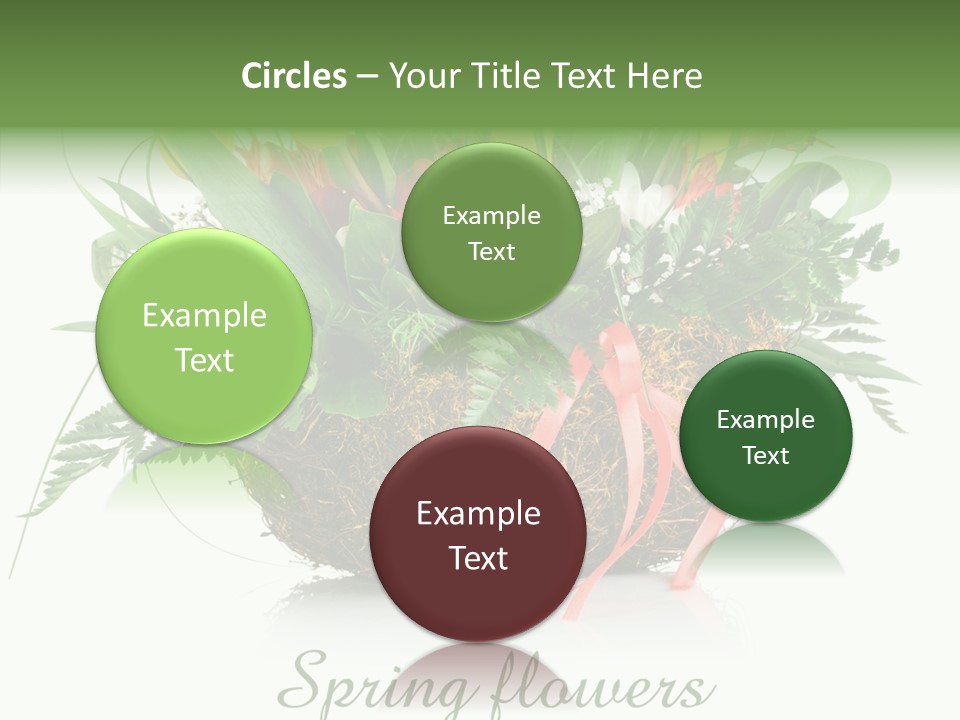 Nature Bright Petal PowerPoint Template